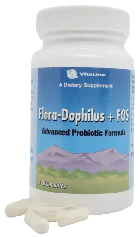 VitaLine Flora-Dophilus + FOS, 120 капс