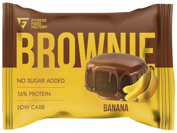 Fitness Food Factory Протеиновое брауни, 50 грамм