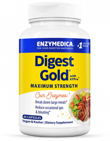 Enzymedica Digest Gold with ATPro, 45 капсул
