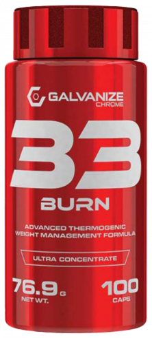 Galvanize 33 Burn, 33 Берн, 100 капсул