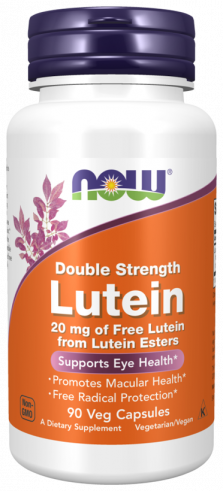 NOW Lutein Esters, Лютеин Эстерс, 90 капсул