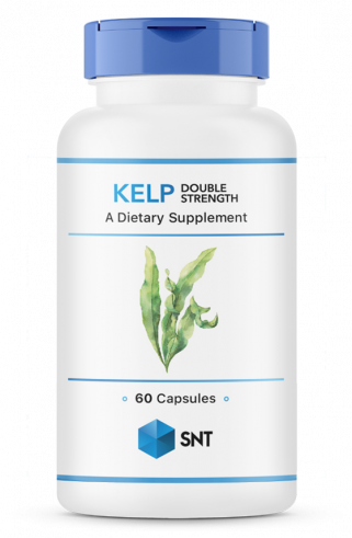 SNT Kelp double strength, Водоросли двойная сила, 60 капсул