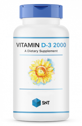 SNT Vitamin D-3, Витамин Д3, 60 капсул