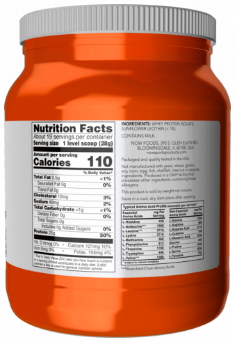 NOW Whey Protein Isolate