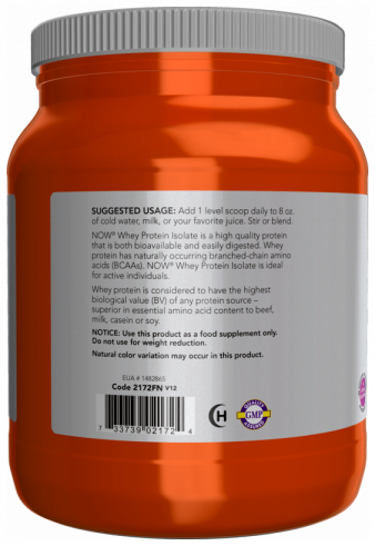 NOW Whey Protein Isolate