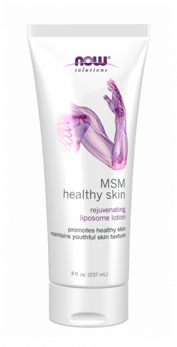 NOW MSM Liposome Lotion, Липосомальный лосьон с МСМ для лица и тела, 237 мл