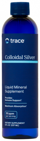 Trace Minerals Colloidal Silver 30 ppm, 237 мл