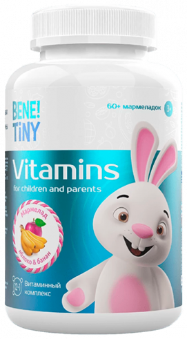 Bene! Tiny Vitamins, 60 паст