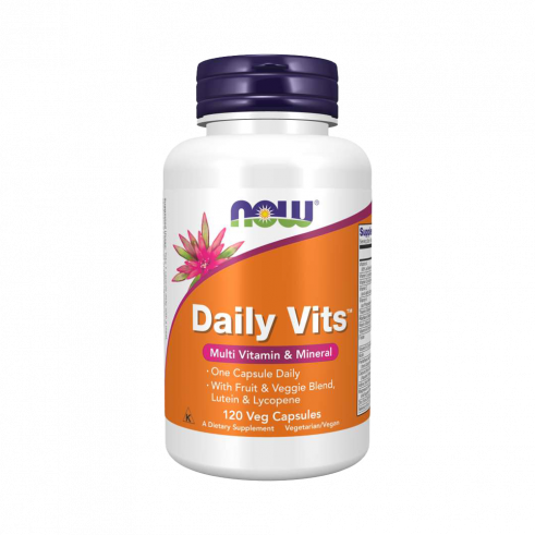 NOW Daily Vits, Дейли Витс, 120 капсул