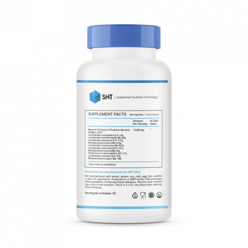 SNT Probiotic 5 Billion, Пробиотик 5 миллиардов, 90 капсул