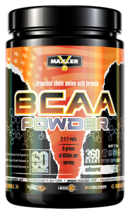 Maxler BCAA Powder Unflavored, 360 г