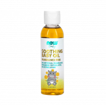 NOW Soothing Baby Oil, Успокаивающее детское масло, 118 мл