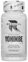 Reckful Yohimbe + Vitamin B6, Йохимбин + Витамин В6, 60 капсул